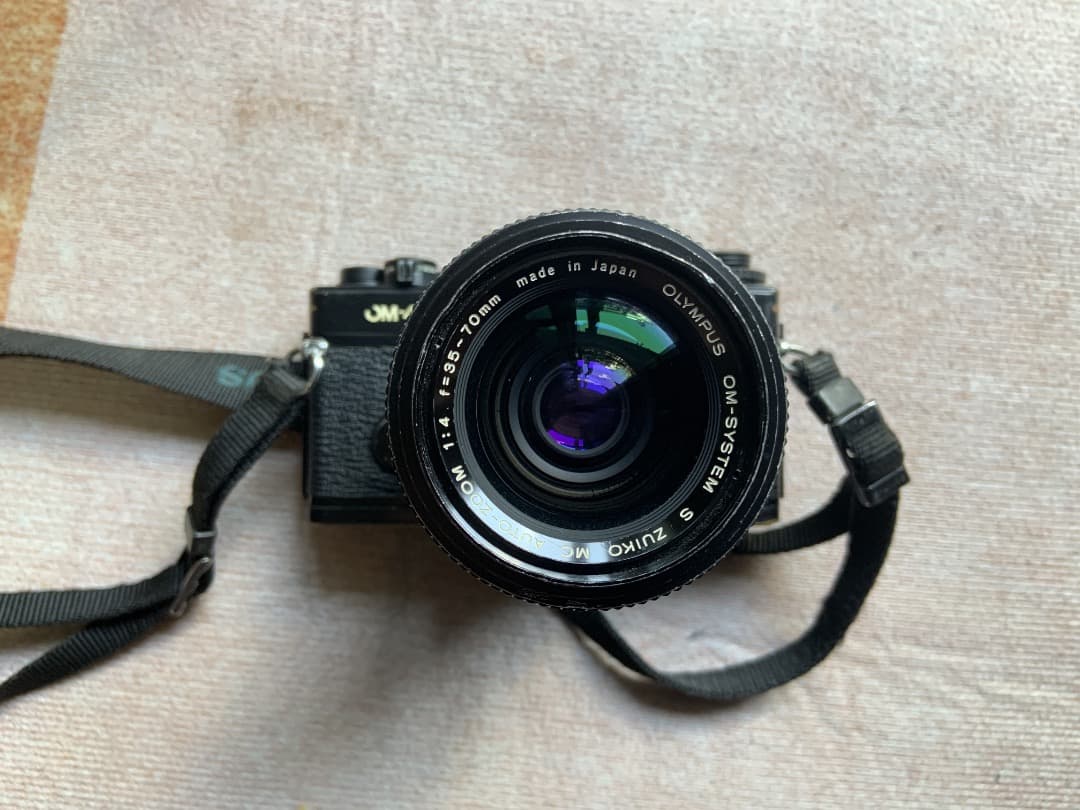 OLYMPUS OM-4 Ti 一眼レフカメラ　チタン