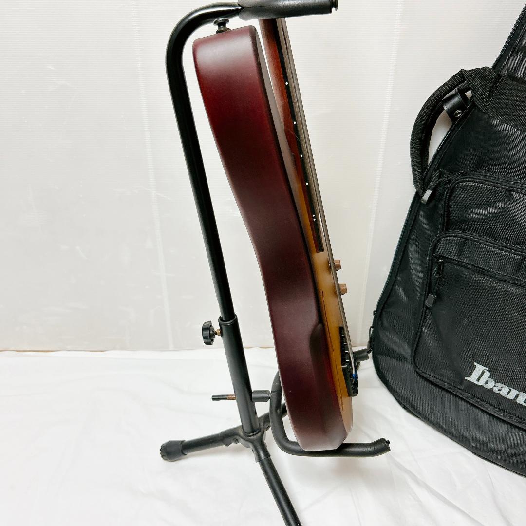 美品 Ibanez SRH-505F フレットレスアクティブベース 5弦ベース