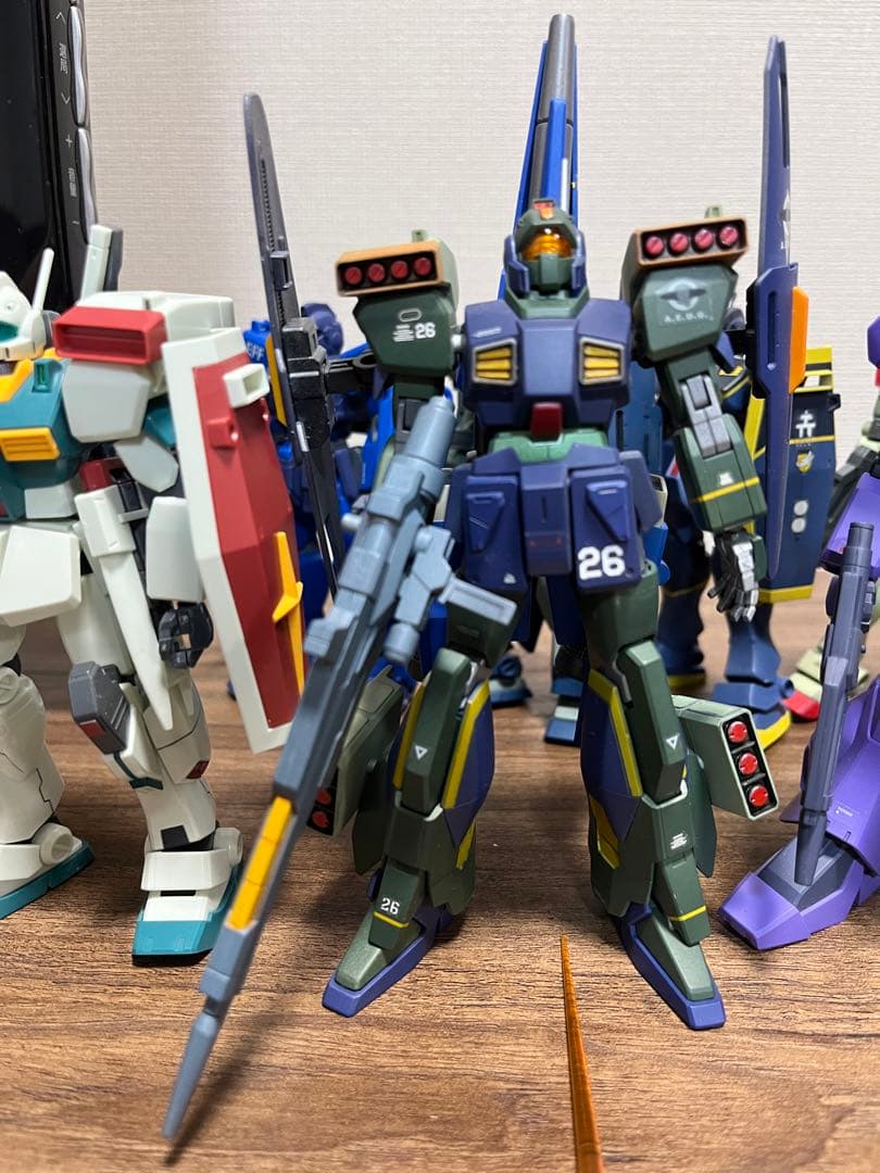 HGUC1/144ジムまとめセット②組立塗装済み
