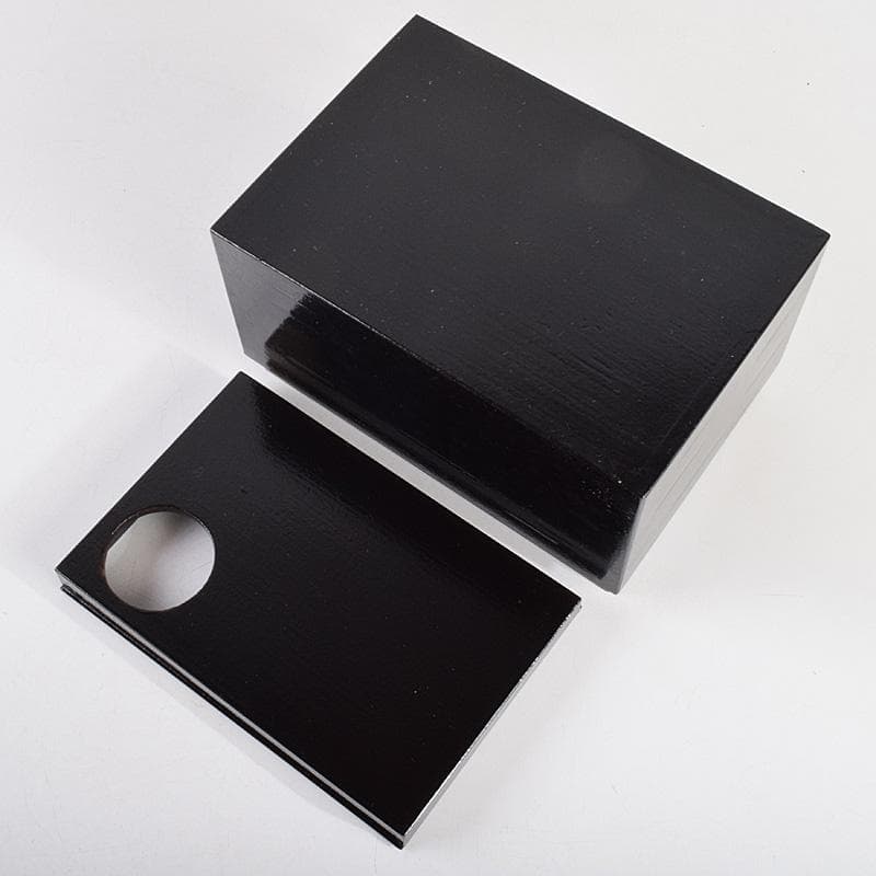 茶道具　利休茶箱　寿楽造　茶碗　西村徳泉造　振出など　七点一式　M　R9321