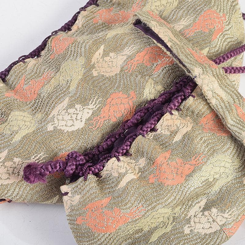 茶道具　利休茶箱　寿楽造　茶碗　西村徳泉造　振出など　七点一式　M　R9321