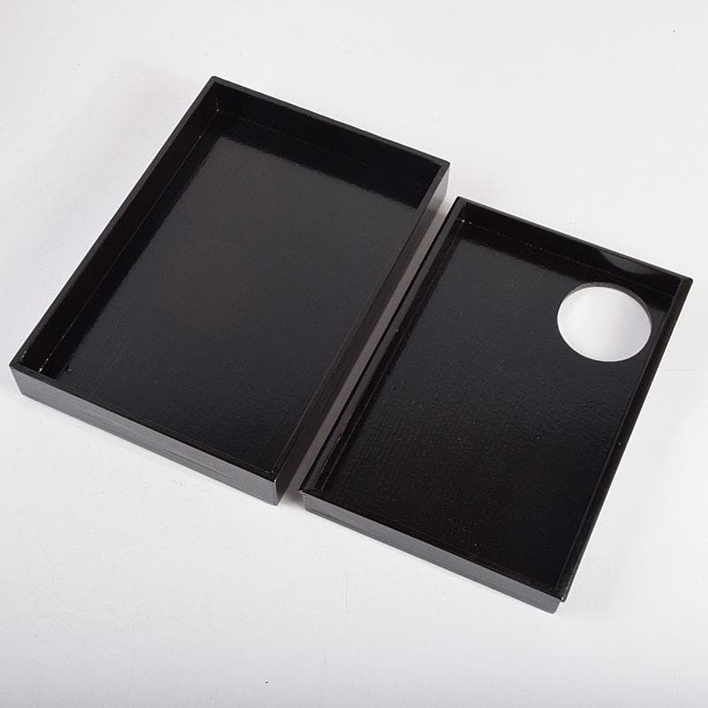 茶道具　利休茶箱　寿楽造　茶碗　西村徳泉造　振出など　七点一式　M　R9321