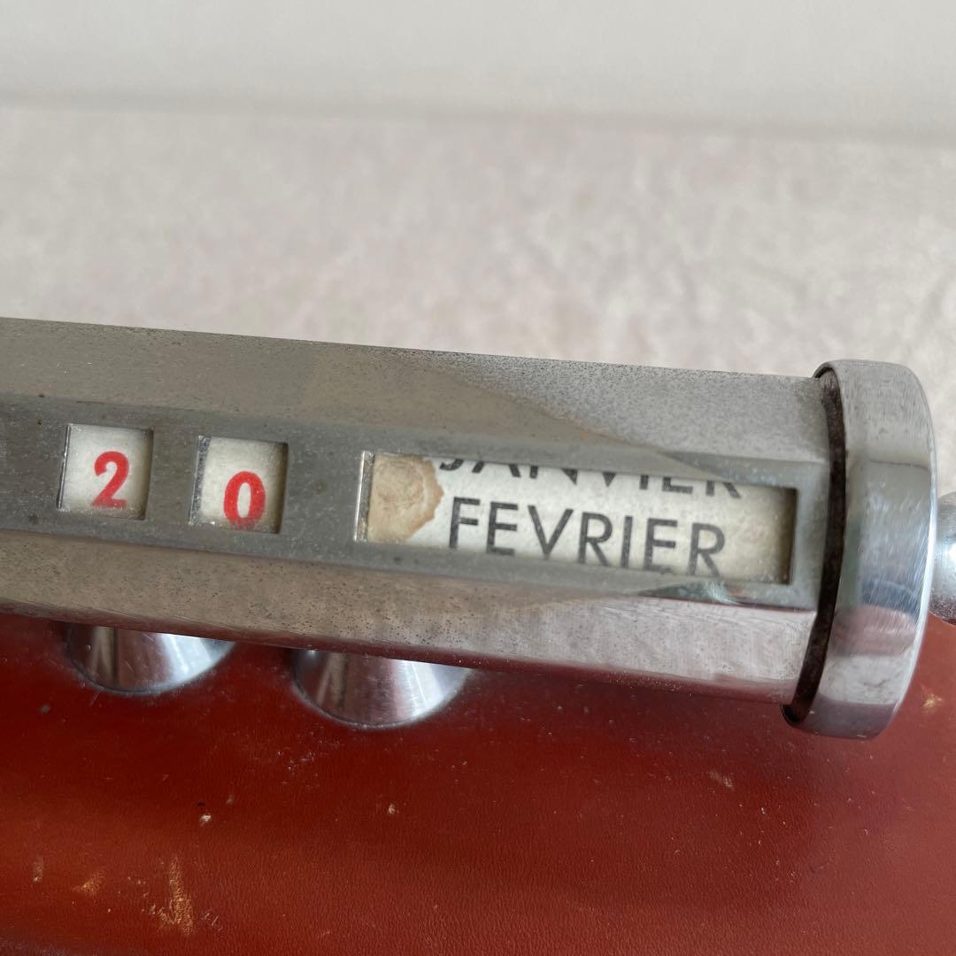 フランス　卓上カレンダー　アンティーク