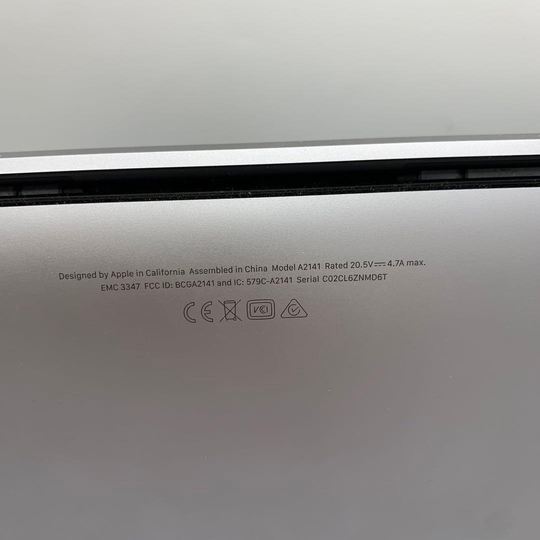 MacBook本体 MacBook Pro 2019 | Core i9 |64GB| 1 TB
