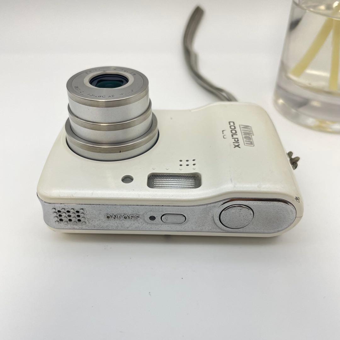 動作確認済✨Nikon coolpix L6✨スマホ転送OK 単三電池 人気の白