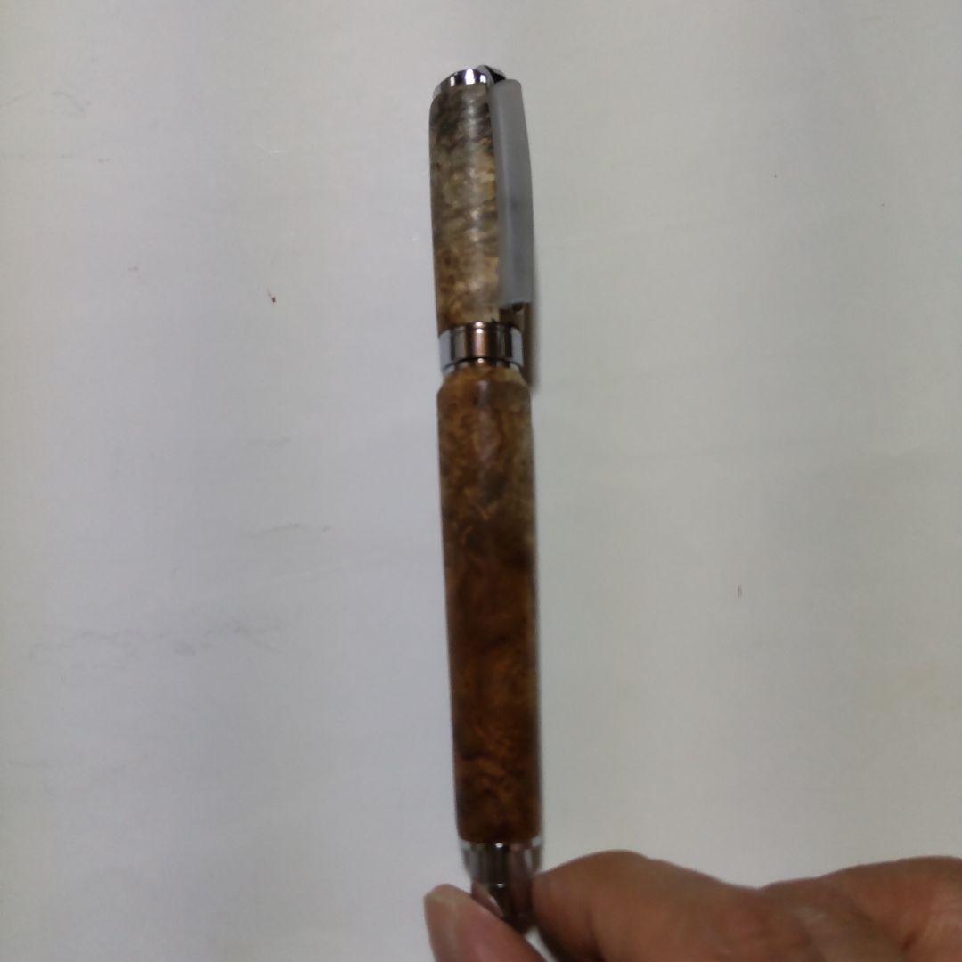 アノニシノマス品こぶた工房 万年筆 花梨特上瘤杢