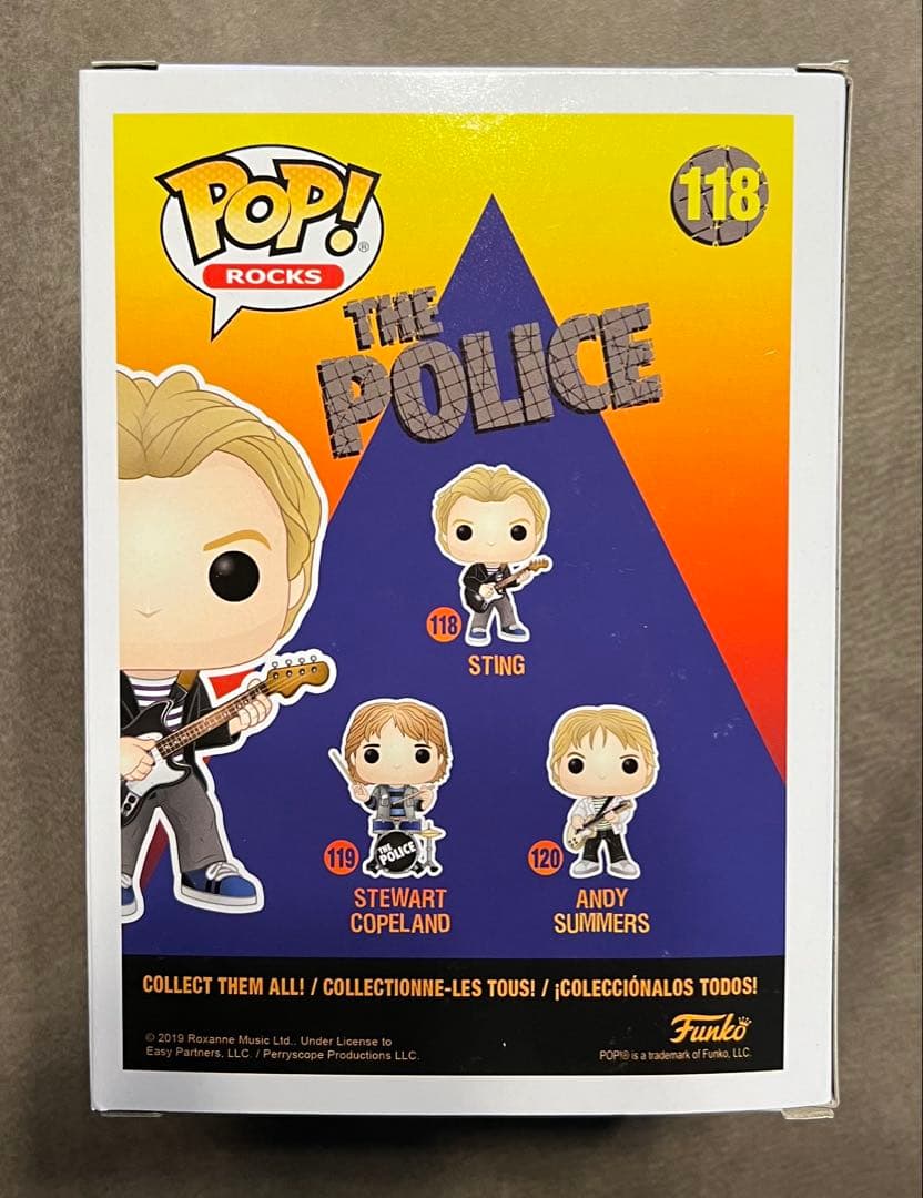 POP! ROCKS THE POLICE スティング フィギュア 118