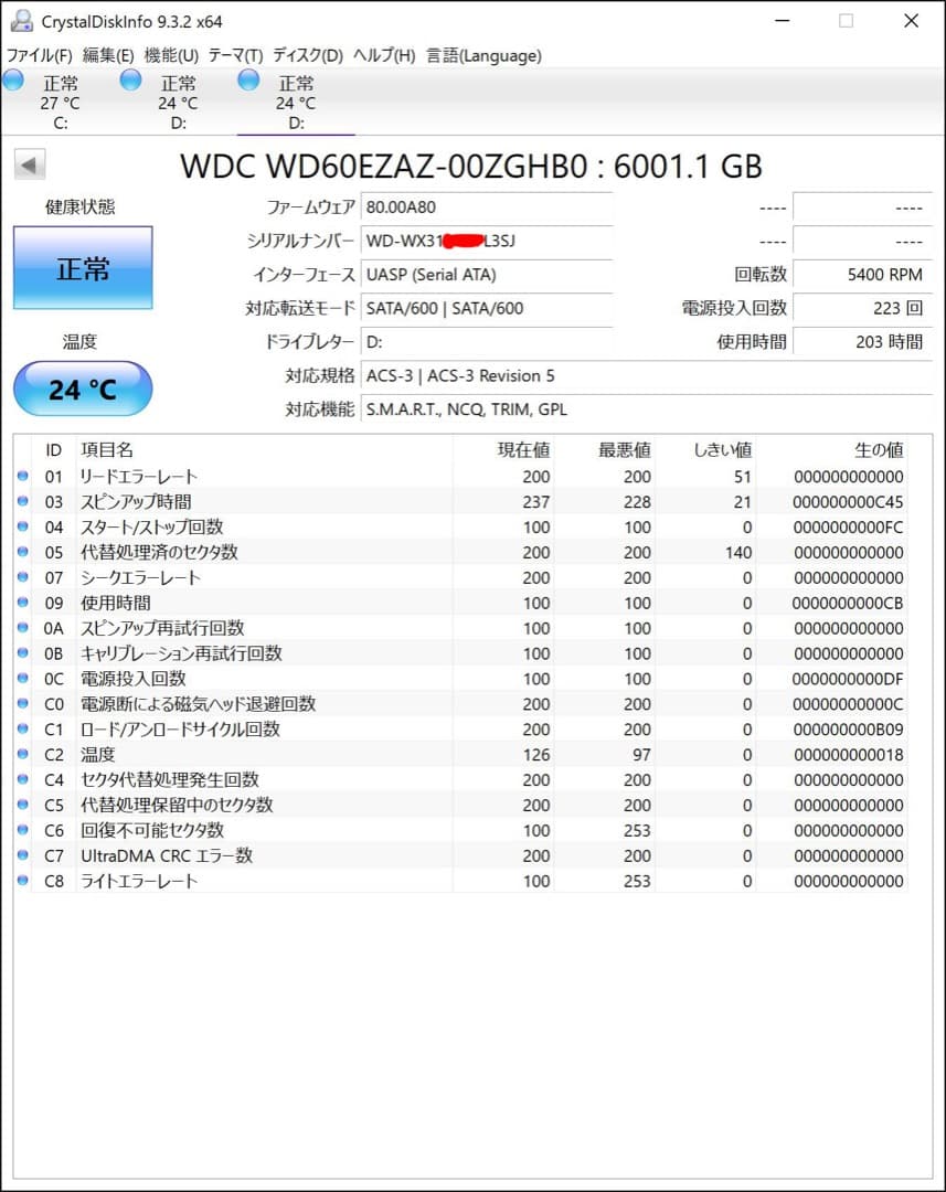 ラトック USB-C ウエスタンデジタル 6TB x2 RS-EC32-U31R