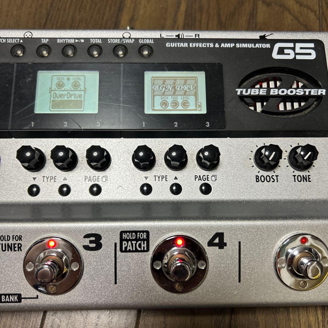 ZOOM G5 ギターエフェクト＆アンプシミュレーター