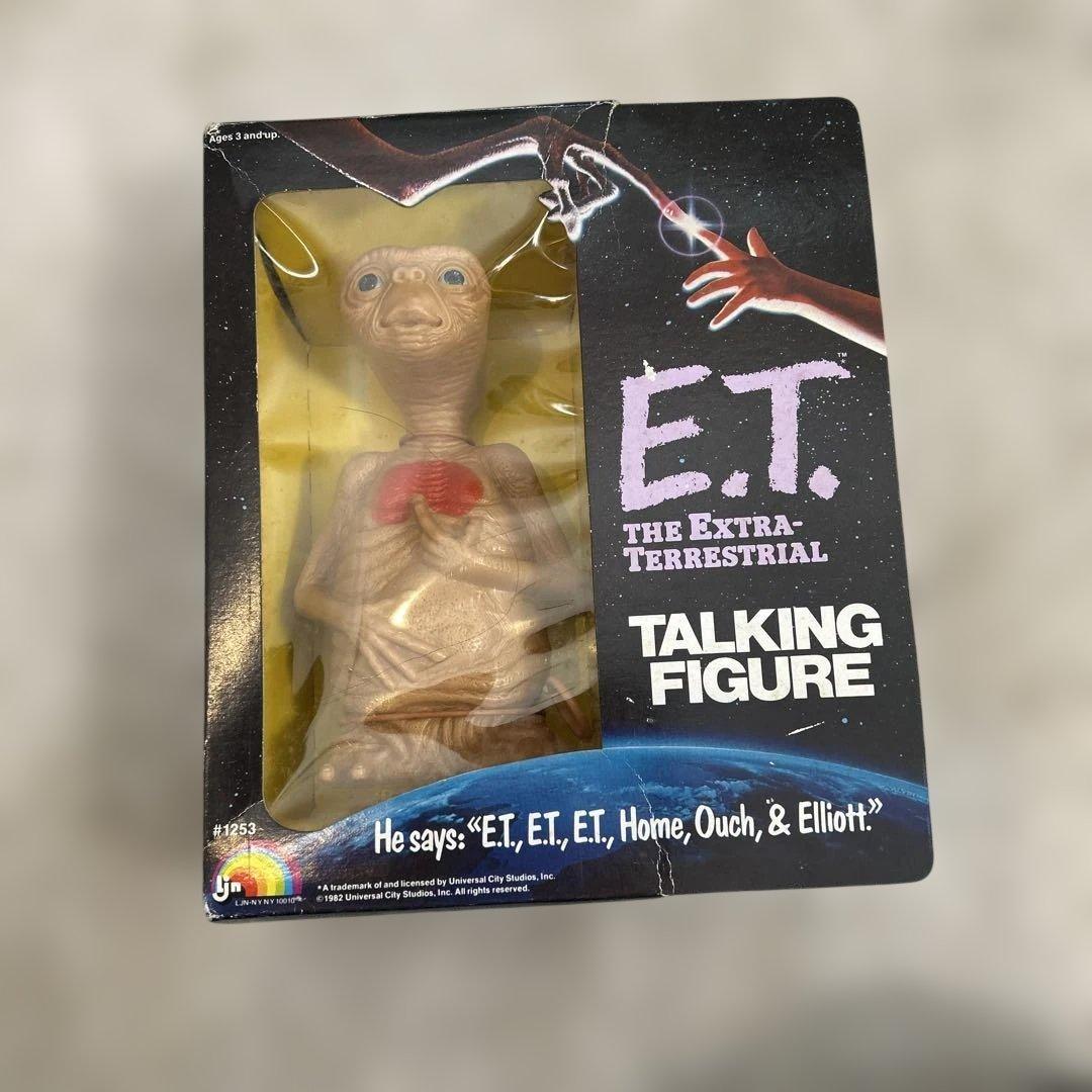 昭和レトロ　ET ソフビ　トーキングフィギュア　希少品　3点セット