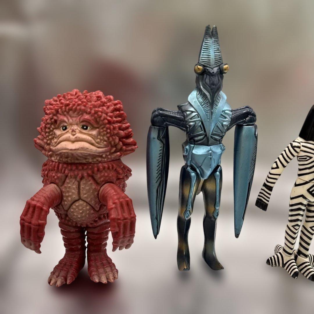 ウルトラマンパワード・シリーズ 怪獣・宇宙人フィギュア 11体セット