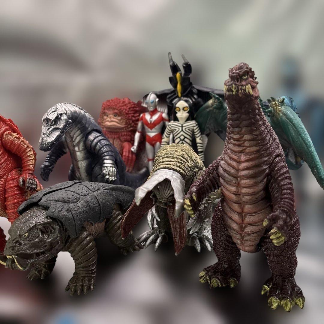 ウルトラマンパワード・シリーズ 怪獣・宇宙人フィギュア 11体セット