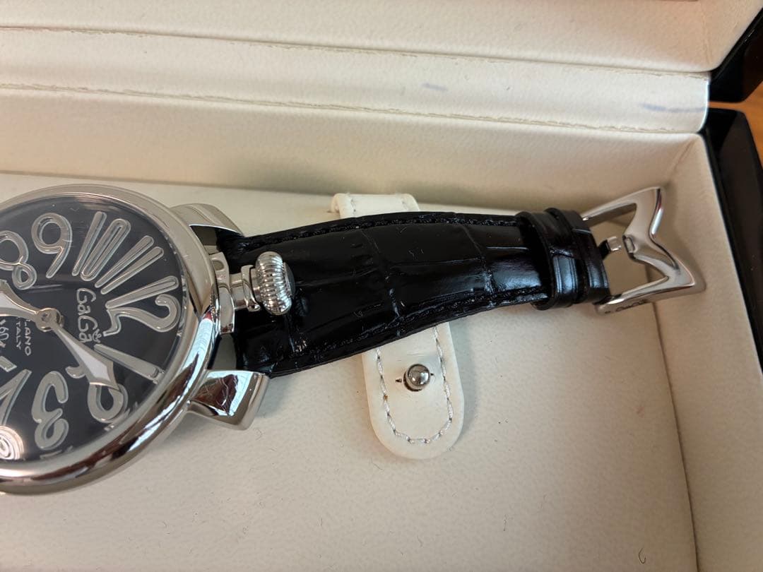 GaGa MILANO 手巻きアナログ腕時計48mm