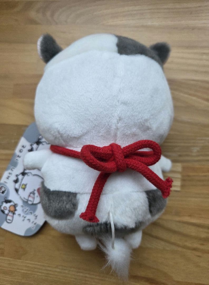 自分ツッコミくま　干支ぬいぐるみ　ナガノ　干支　丑タグ付き