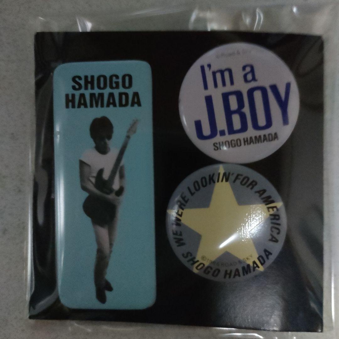 浜田省吾グッズ缶バッジセット