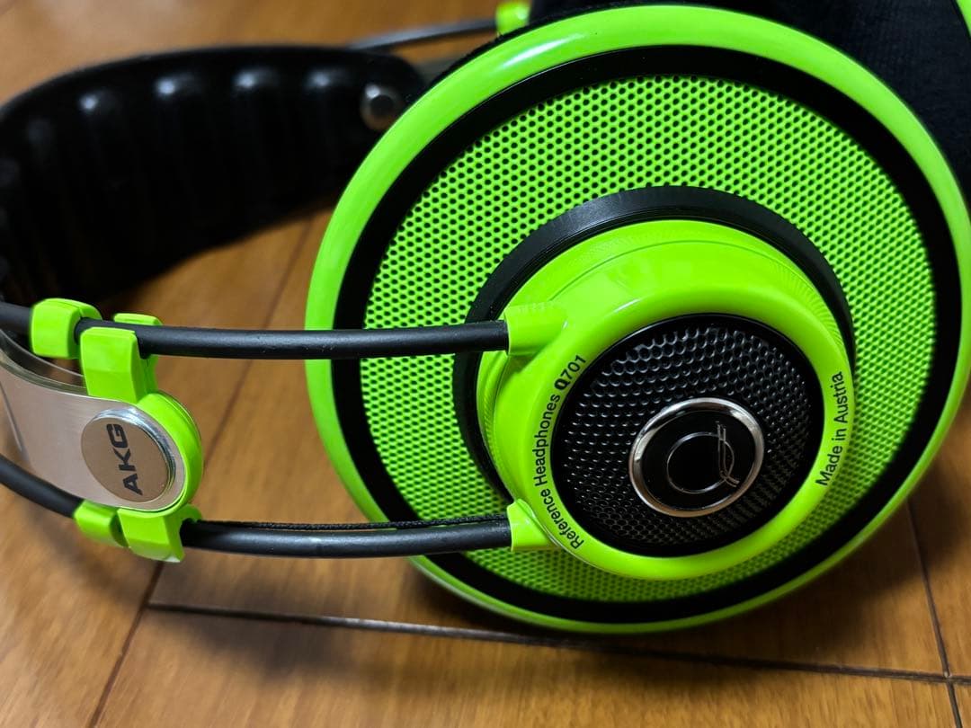 ★動作品★AKG Q701 グリーン オーストリア製 クインシー・ジョーンズ