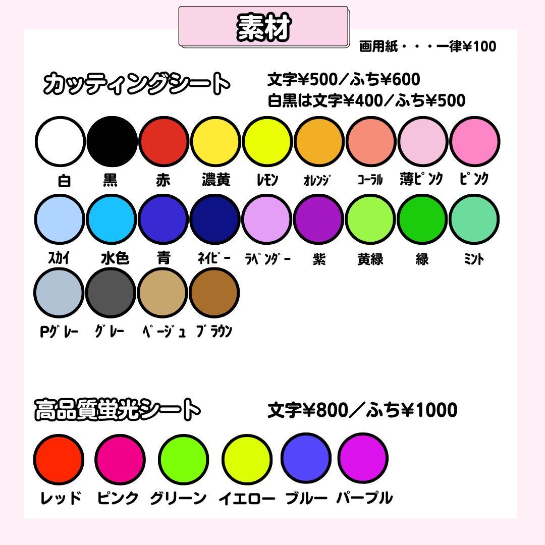 オーダー うちわ屋さん うちわ文字 パネル ボード 連結 ネーム 団扇屋さん