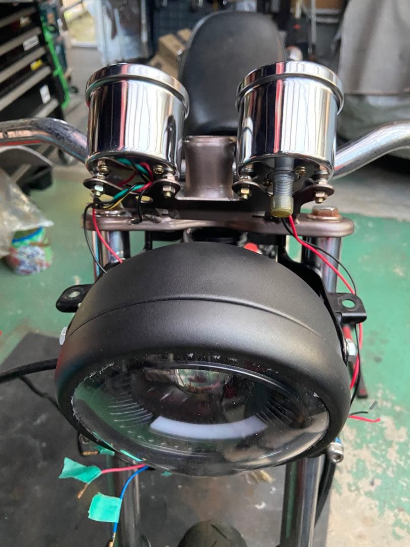 エイプape50ac16hc07メーターワンオフカスタム エイプ100エイプ50