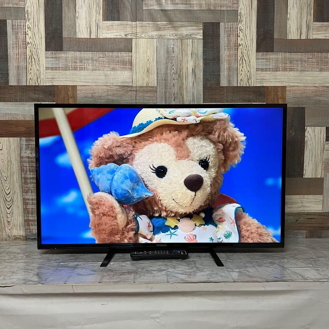 即日受渡❣️全国送料込5年前購入パナソニックVIERA43型液晶テレビ　新品リモ