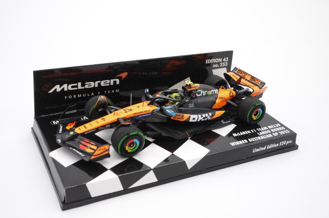 kazu ♥️1/43 マクラーレン MCL39 オーストラリア優勝ノリス