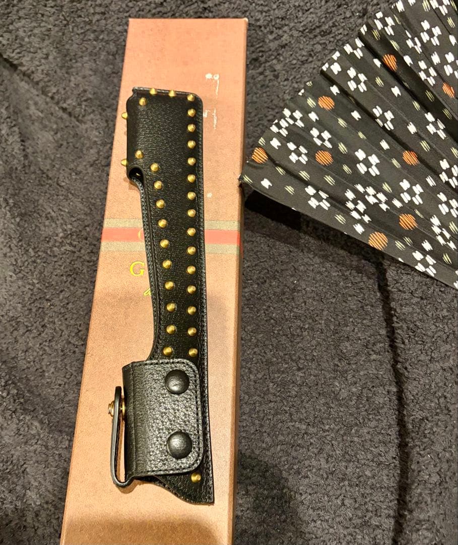 Gucci グッチ 扇子 新品 レア Tessa Thompson着用