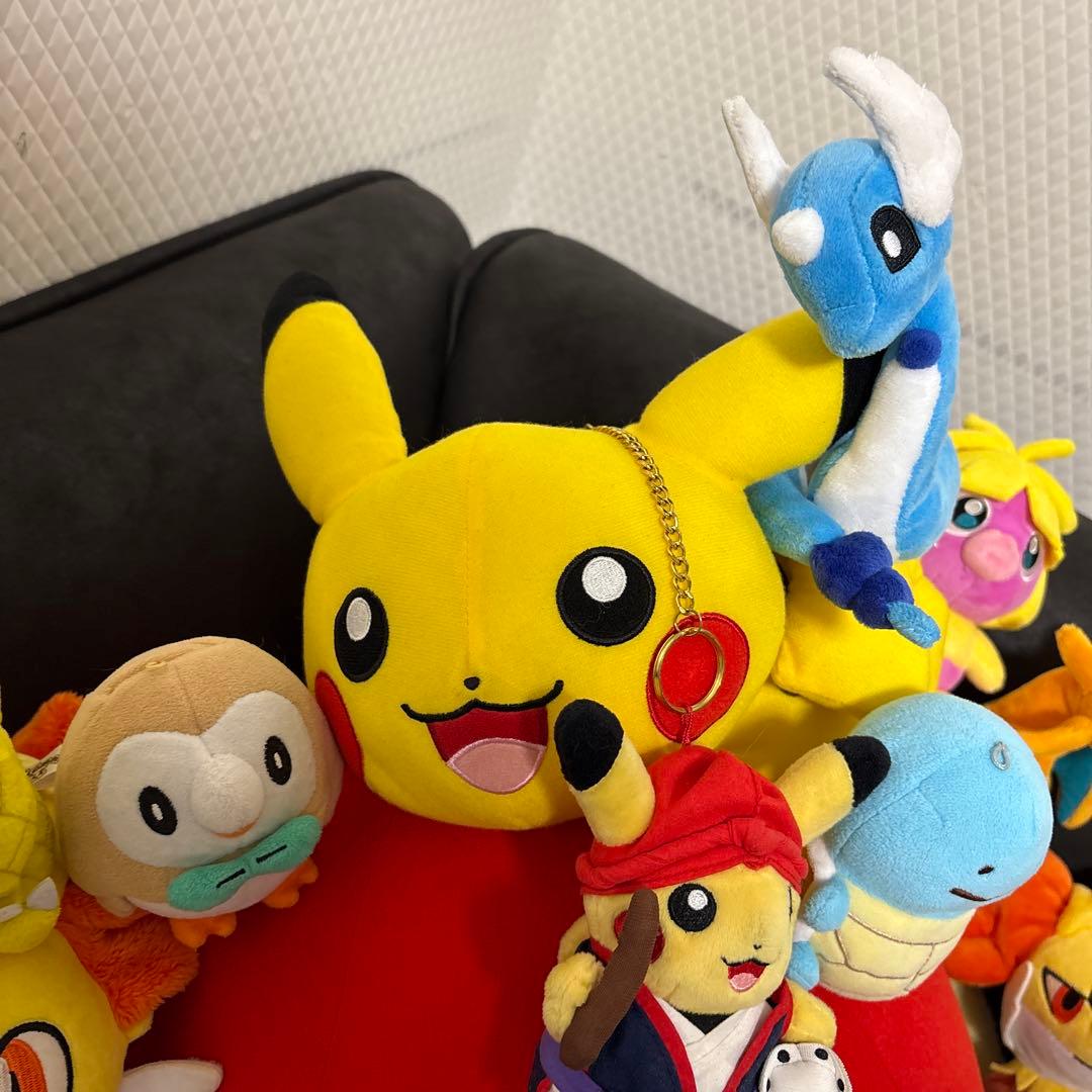ポケセン　ぬいぐるみ　まとめ売り　全ポケモンセンター　レア多数　大量130サイズ