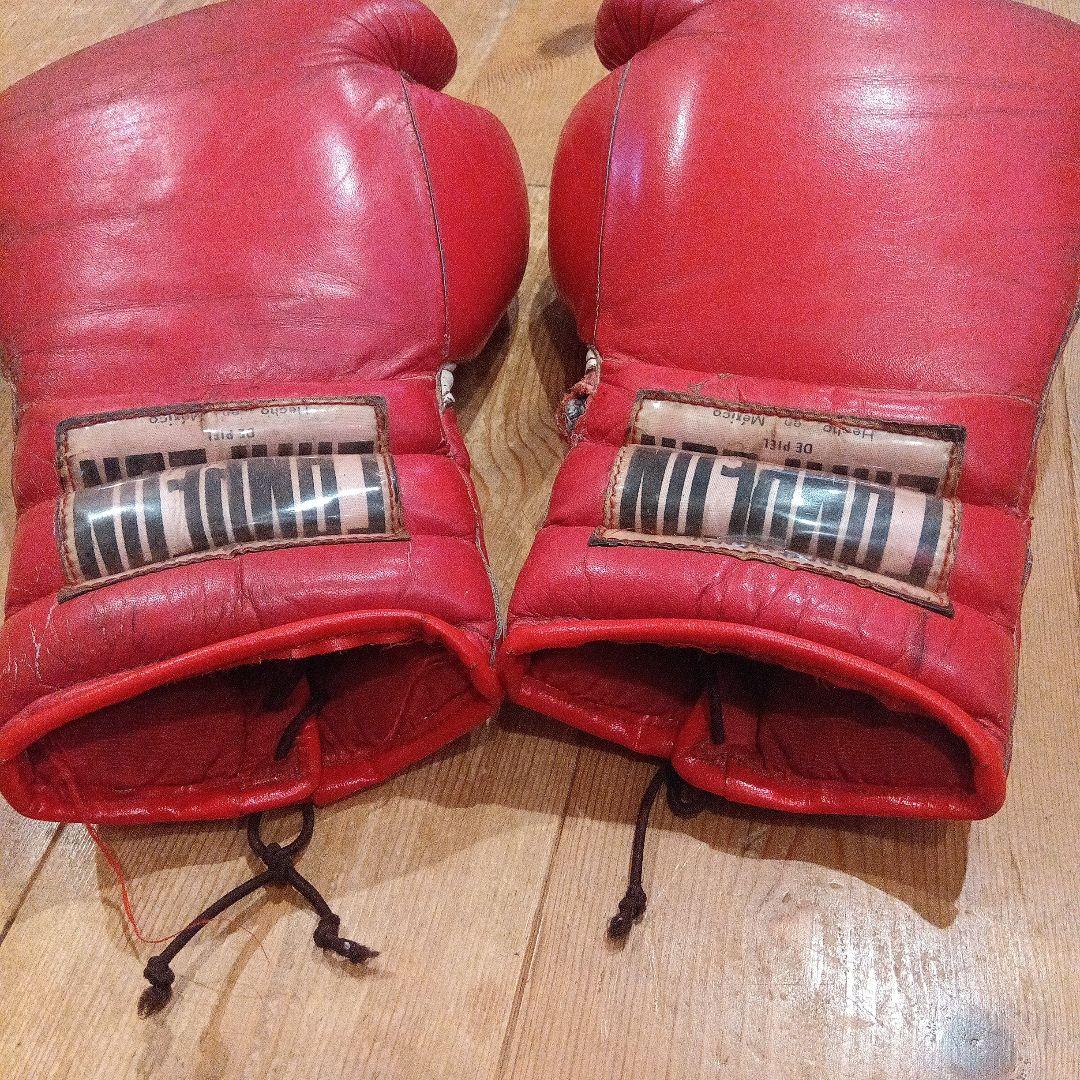 カンペオン　ボクシンググローブ１８オンス　赤