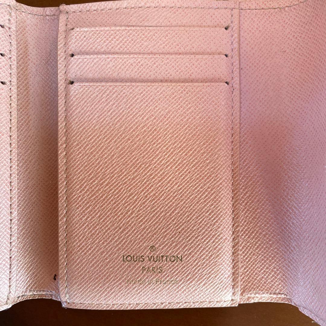 ルイヴィトン ポルトフォイユ ヴィクトリーヌ 三つ折り財布