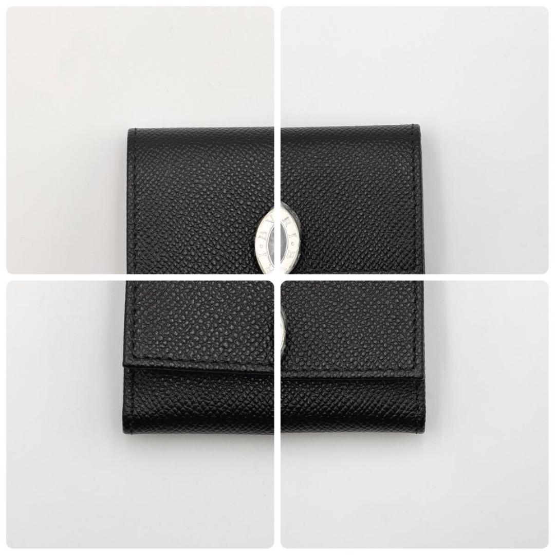 新品未使用 BVLGARI ブルガリ ロゴクリップ グレインレザー キーケース