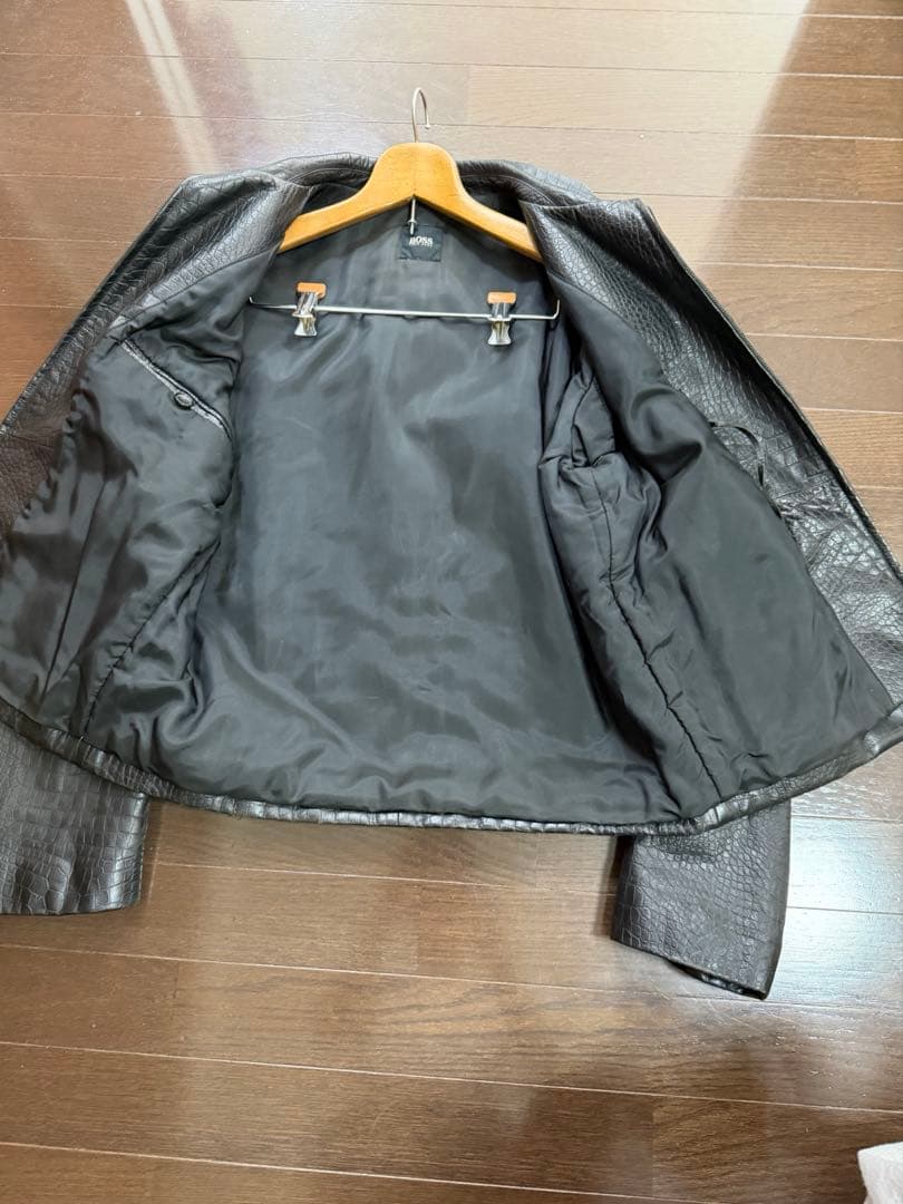 Hugo boss レザージャケット
