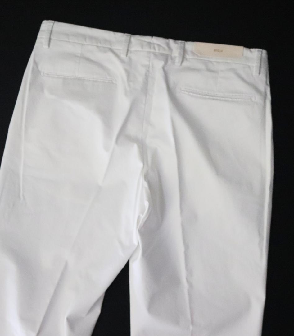 新品【ブリリア1949】 BG21秋冬コットンストレッチ 1プリーツパンツ 48