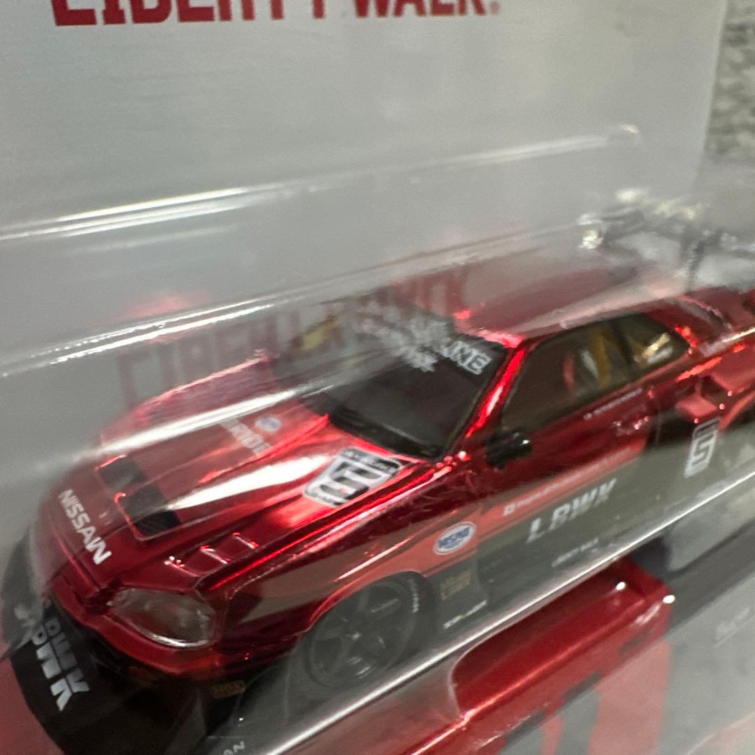 リバティーウォーク 日産 LB-ER34 ブラジル限定 レッドクローム