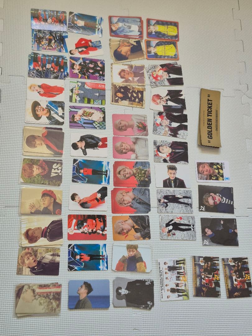 Block B と ZICO のグッズ トレカ 生写真 ポストカードまとめ売り