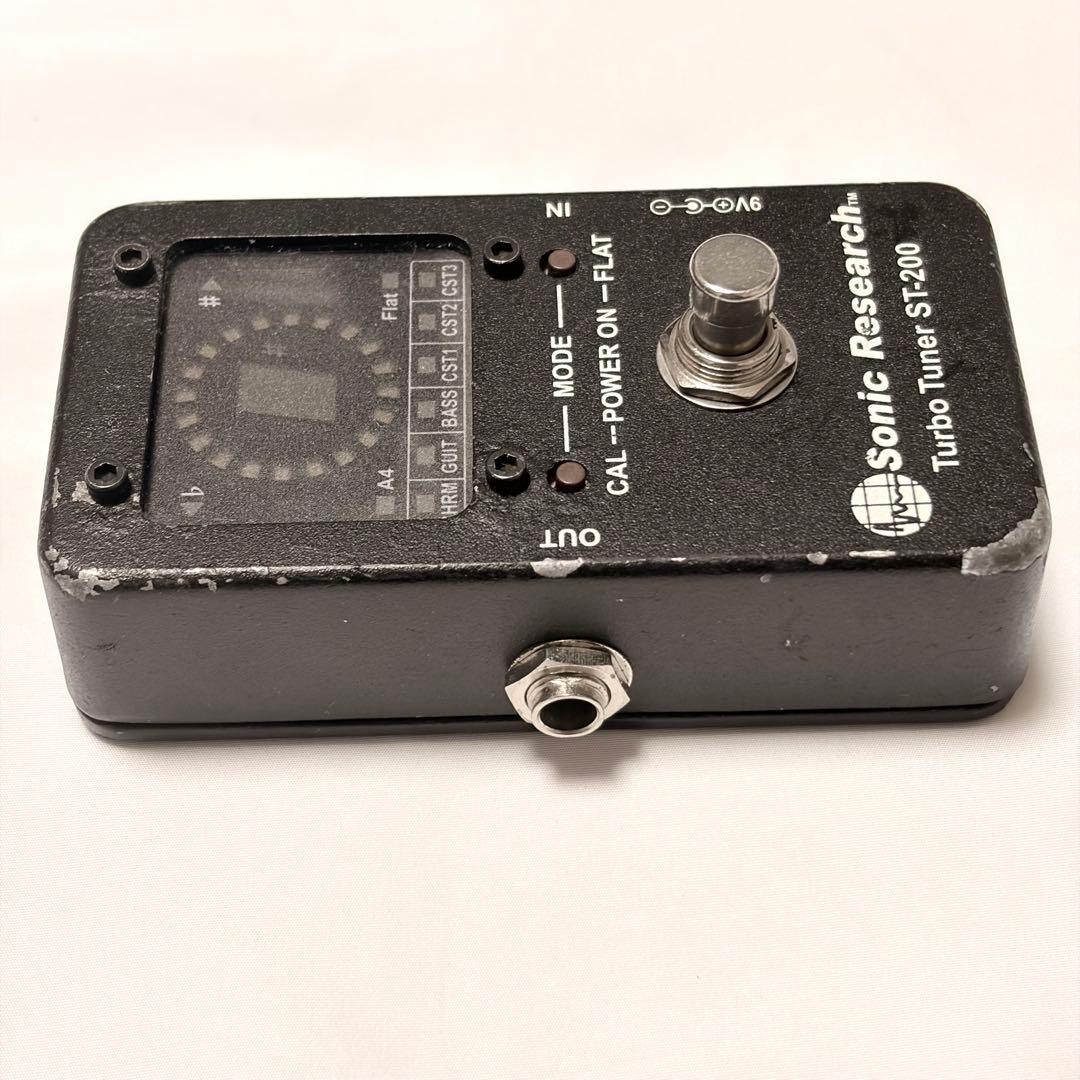 希少 Sonic Research ST-200 チューナー エフェクター