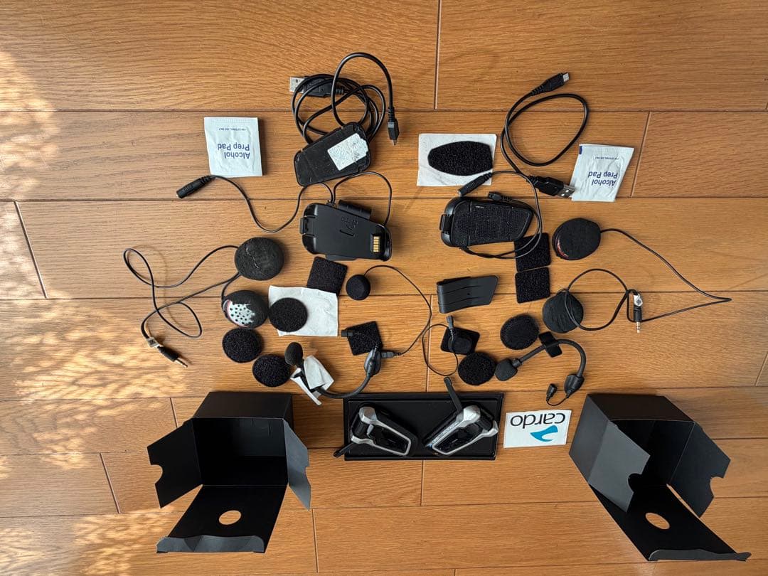 Cardo Packtalk Bold Duo Bluetoothインカム2個組