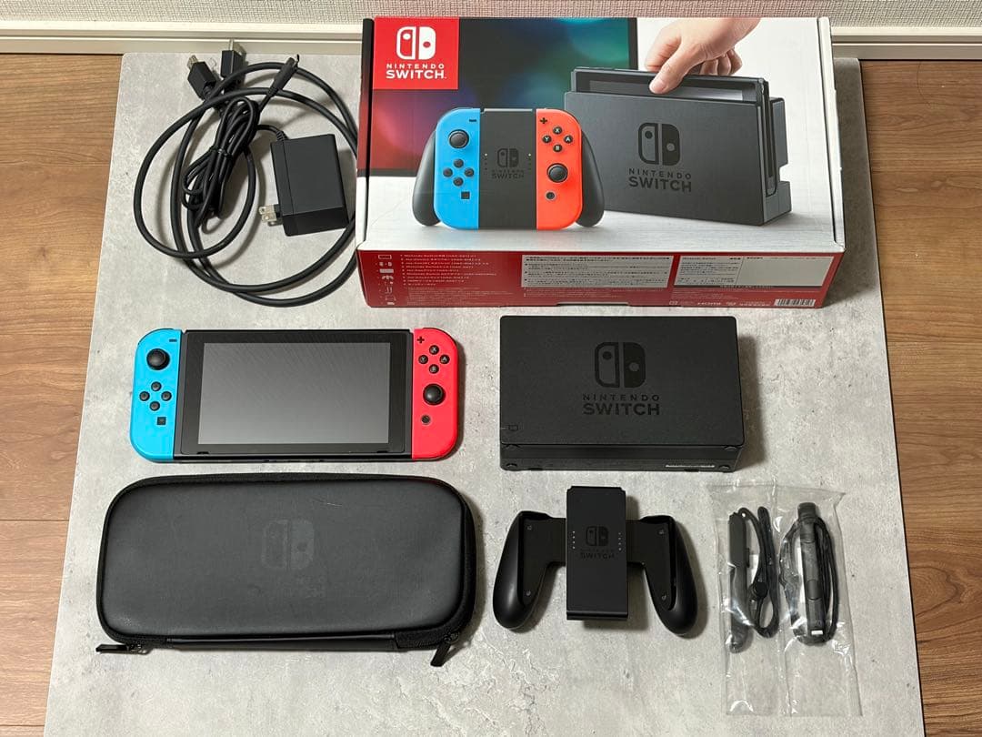 Nintendo Switch ＋SDカード128GB ＋ケース(説明欄要確認)