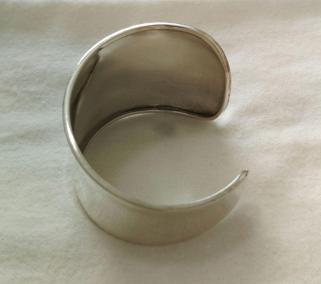 ゆるり　Taxco ワイドバングル メキシカンジュエリー