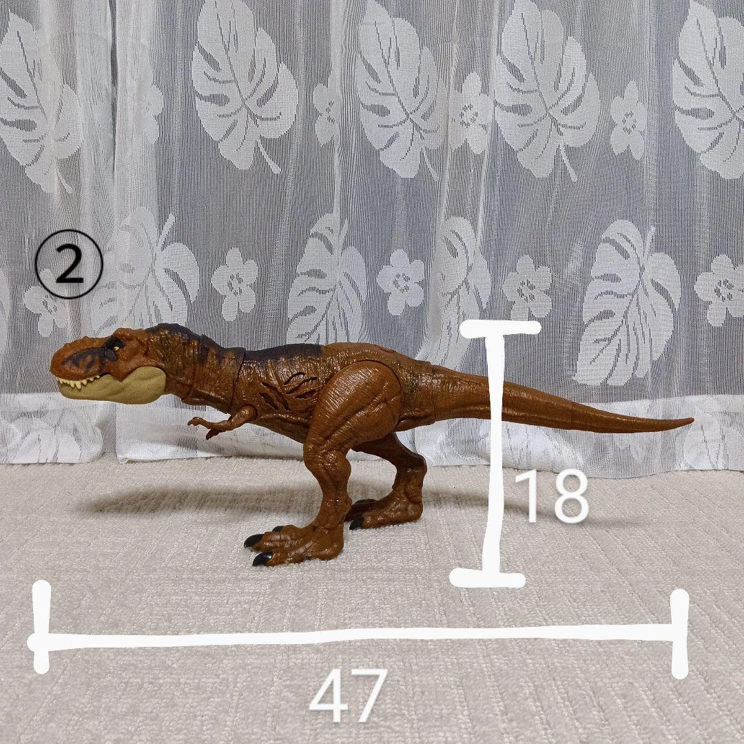 美品【恐竜フィギュア セット】ジュラシック・ワールド／６点set