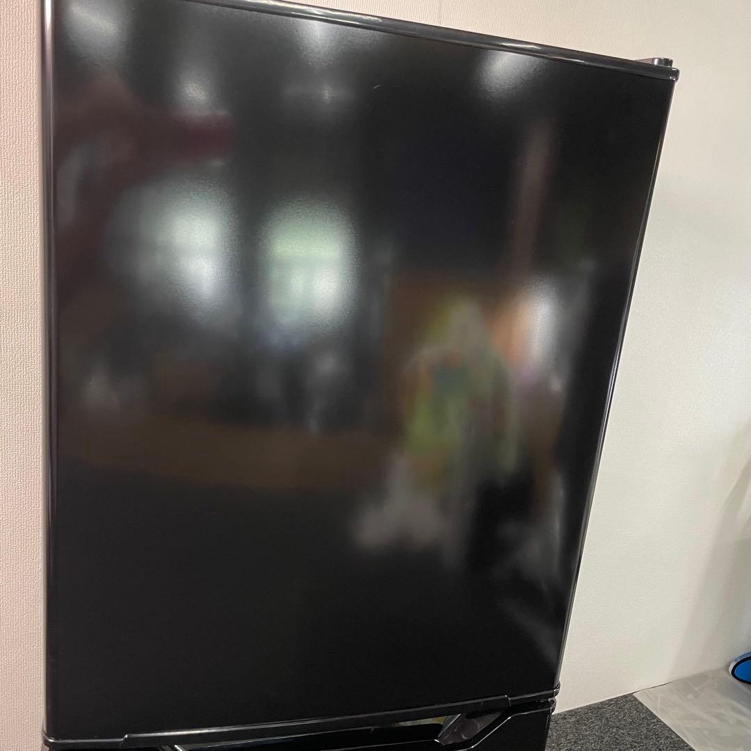 動作確認清掃済　山善　106L　2023年　YFR-D111（B）　直接引取可