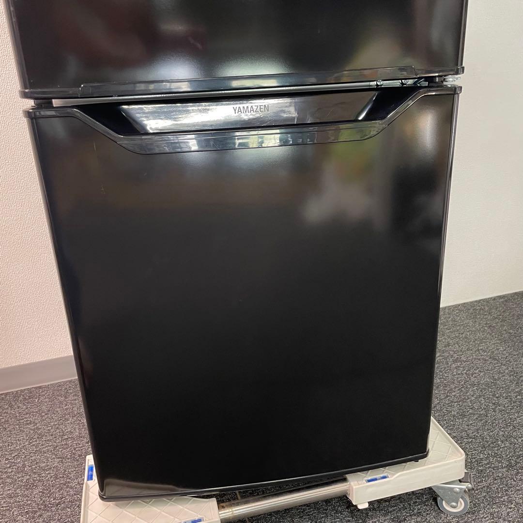 動作確認清掃済　山善　106L　2023年　YFR-D111（B）　直接引取可