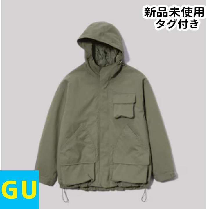 GU ENGINEERED GARMENTS パデッドシェルパーカ XL