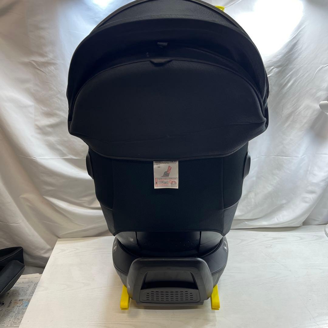 美品 Aprica アップリカ クルリラ ビッテ エックス 黒 ISOFIX
