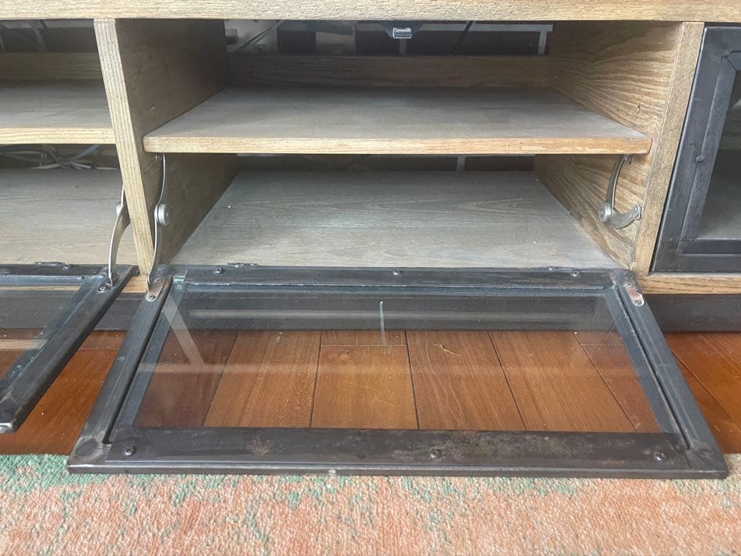 美品！ビンテージ・アンティークテレビ台65inch迄可能 アデペシュ