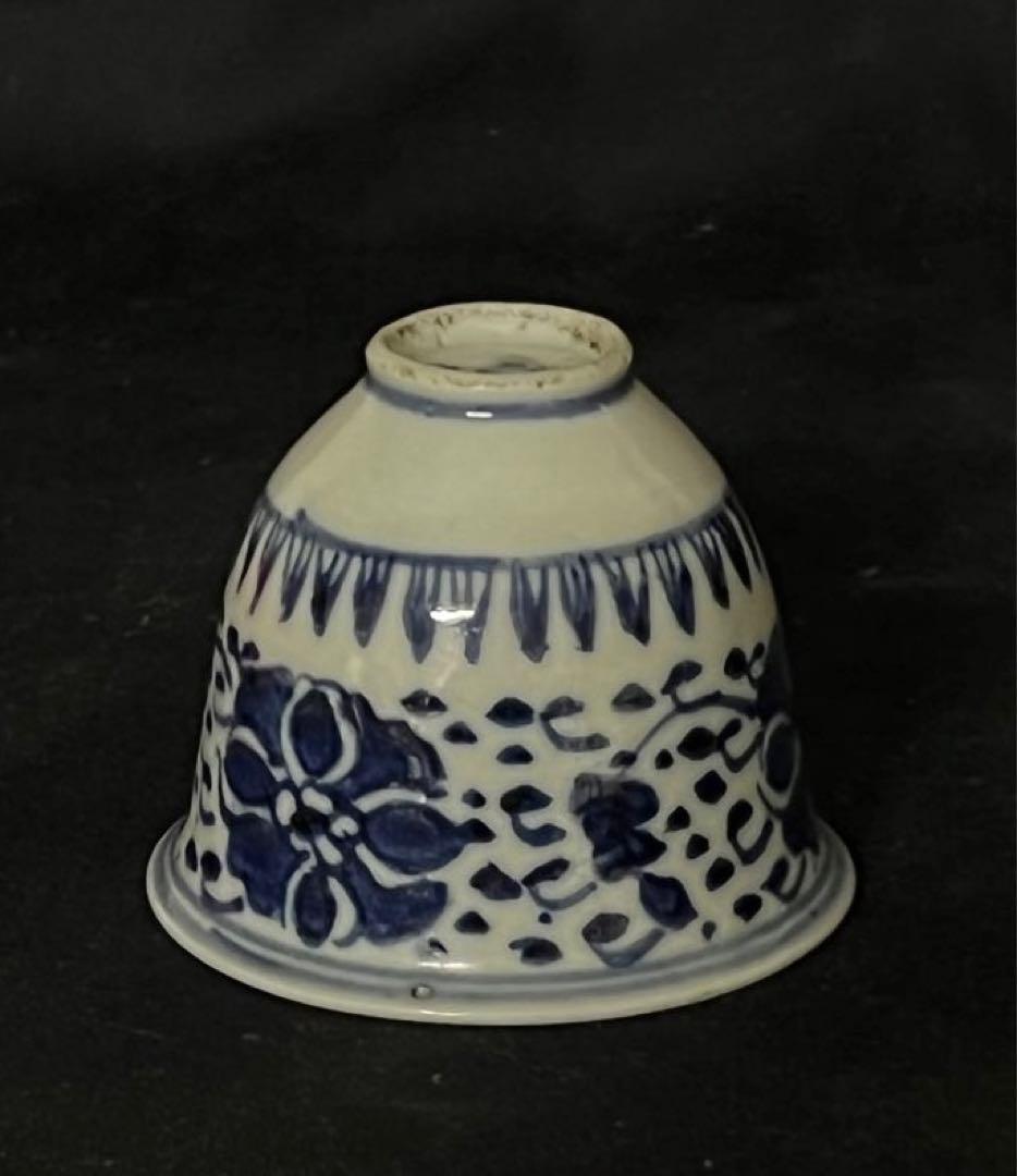 【倉庫整理品】希少品•【成化年製】染付小杯：MT 2-89