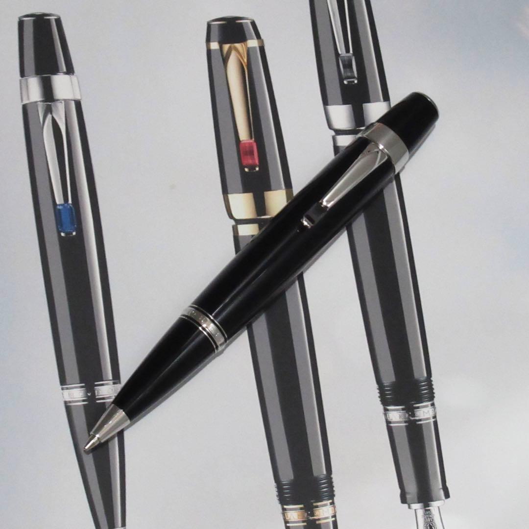 モンブラン シャープペンシル ボエム プラチナ色 ノワール 0.9mm