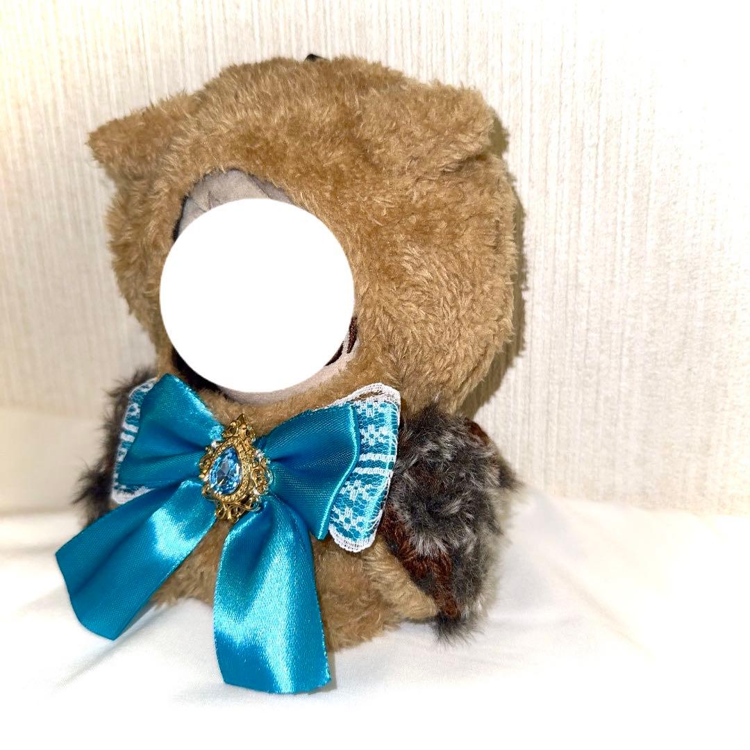 黎月　持ち込みデザイン　ふくろう　ひつじ　ぬい服　着ぐるみ　15cm