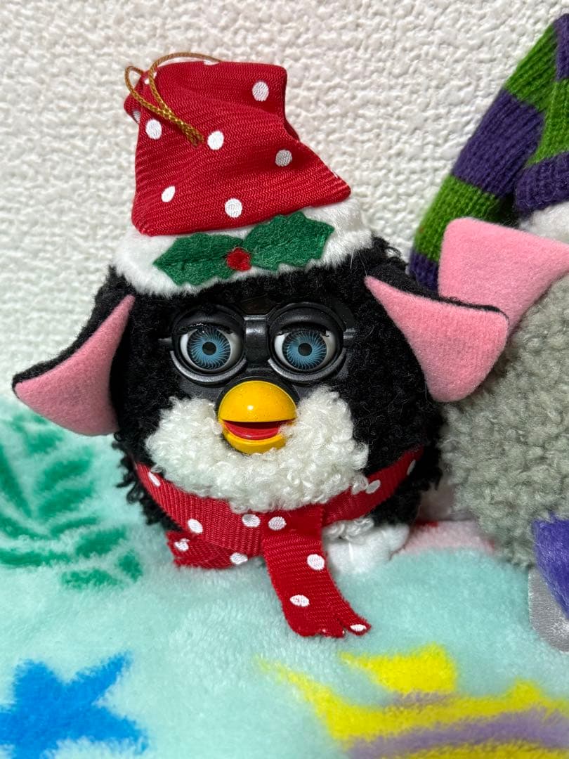 ファービー オーナメント クリスマス ヴィンテージ ぬいぐるみ ガーフィールド