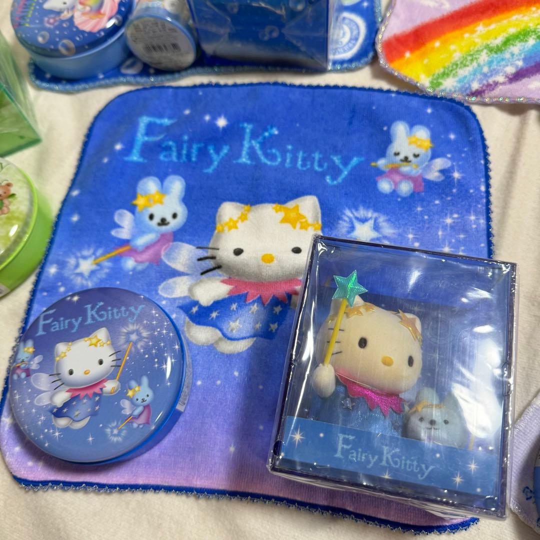 サンリオ　ドールコレクション　フェアリーキティ マスコット ハンカチ 小物入れ