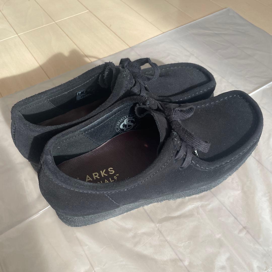 Clarks クラークス　ワラビー　UK6 24cm ブラック