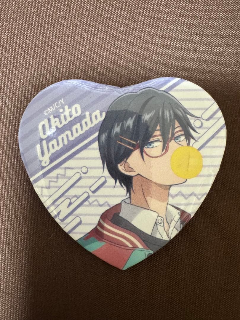 山田くんとLv999の恋をする展 クリアカードアクリルスタンド 缶バッジ 4点